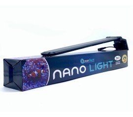 LUMINRIA NANO LIGHT MARINE BLACK 40 LED BRANCO/AZUL 12W 